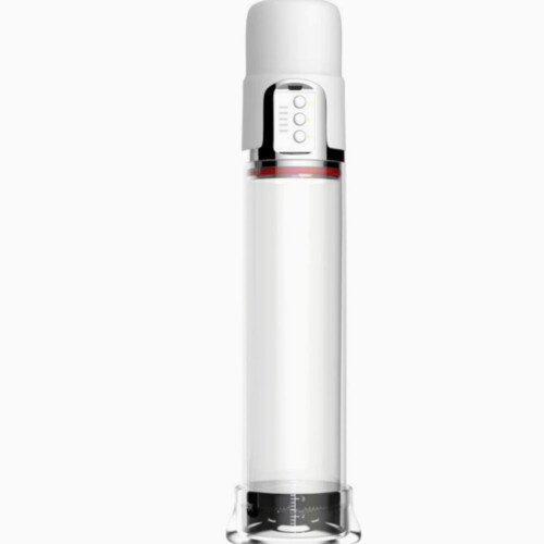 pompe à pénis automatique rechargeable blanche