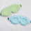 3D sleep eye mask, breathable memory foam eye mask, light-blocking, soft nighttime eye mask, with adjustable straps. 2