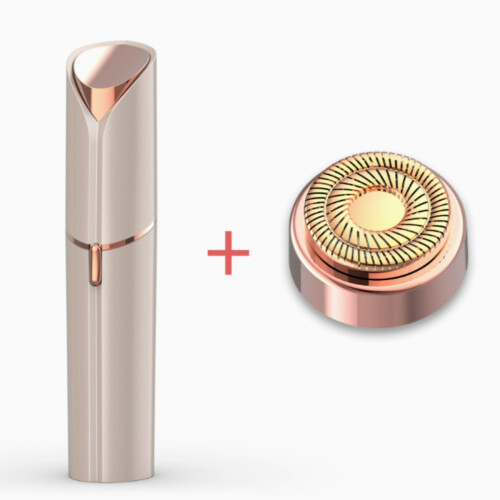 Άψογη αποτριχωτική συσκευή προσώπου Flawless Finishing Touch Ανώδυνα ξυράφια για γυν 1
