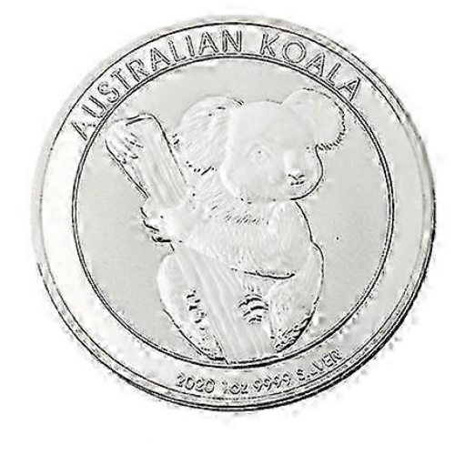 Koala 1 oz Argento 2020 Australiano 1 Dollaro Argento ST / BU+