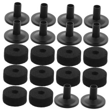 Cymbal Sleeve Kit with Felt Pads for Drum Set, Quick Installation and Universal Stand Compatibility