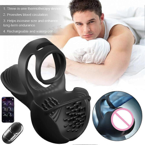 Men's Therapy Device 3-in-1 Heating Massage Performance Enhancement 2