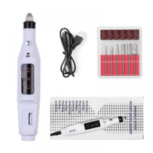 Toenail grinder for thick toenails, set for manicure and pedicure, professional, new