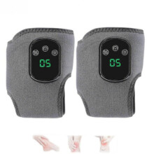 2x 2026 Fußmassagegerät, kabellos, tragbar, Dreifachmassage, 3 Vibrationsmodi, beheizbare Knöchelbandage für Zuhause, Büro und Reisen