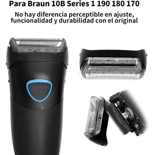 Συμβατό με την ηλεκτρική κεφαλή ξυρίσματος Braun Series 1 190, την κεφαλή ξυρίσματο 2