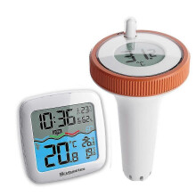 Wodoodporny miernik temperatury basenu, 3 kanały, połączenie bezprzewodowe, cyfrowy termometr LCD, zestaw termometrów