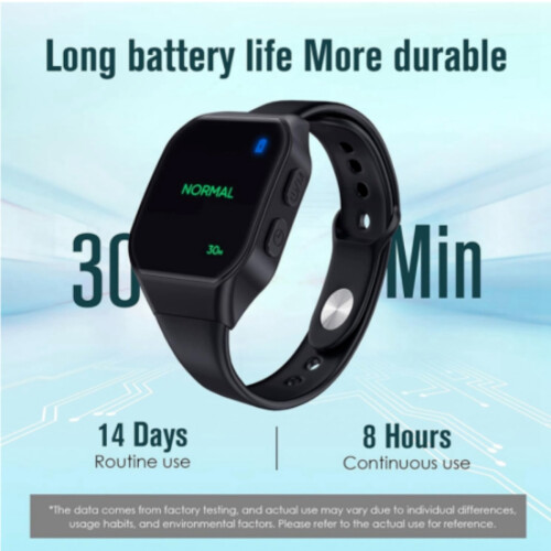 Electric EMS Sleep Aid Watch,Motion Sickness Bands,White 1