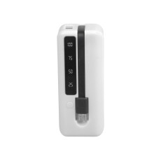 Boîtier de chargement, coque de chargement pour téléphone,-Blanc