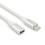 Predlžovací dátový kábel USB-C 3.1 samec na USB-C samica, nabíjací kábel, strieborný 5
