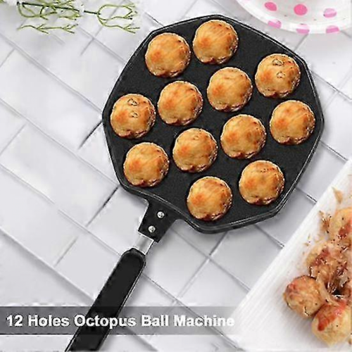 Plaque de cuisson antiadhésive à 12 trous pour takoyaki - 2025 1