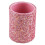 Pink Makeup Brush Holder Dust‑Resistant Multi‑Function Organizer for Vanity Desk 1