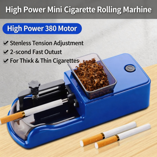 Fully automatic upgraded cigarette rolling machine, fully automatic cigarette injector, rolling machine 2