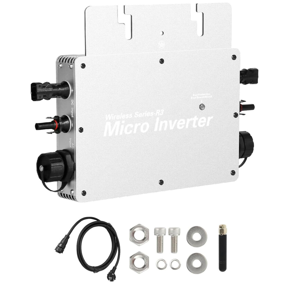 Solar Grid Tie Micro Inverter 700W Mppt Ac 220V Ip65 Waterproof With Wifi Monitoring 9771547021230