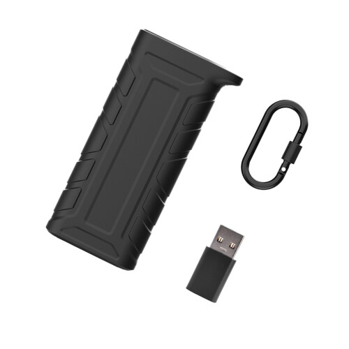 Aluminum Alloy Memory Card Reader Builts In Storage Case For TF