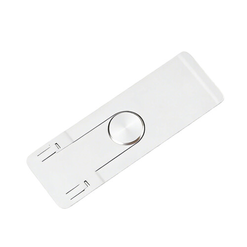Innovative 360 Spin Phone Stand Features Metal Design And-White