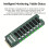 8-poorts SATA3-adapterkaart met M.2 PCIe-interface voor 6