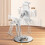 Foldable Tablet Bracket Stand Portable Tablet Bracket-Silver 7