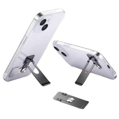 Innovative 360 Spin Phone Stand Features Metal Design And-White 2