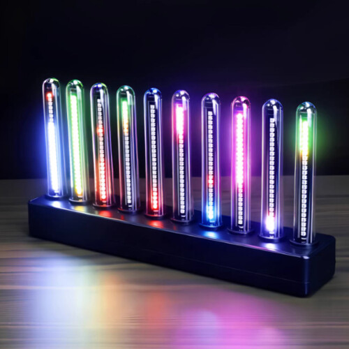 RGB's geluidgeactiveerd muziekritmelicht met 8 1