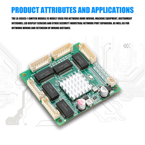 Small Form Factor 5 Port Gigabit Networking-standard Pin 1