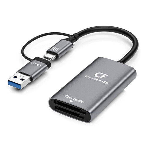 Efficient Type C CFE Card Reader for CFA and-CFA and SDcard