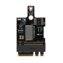 M.2 Key A E To M.2 NVME Conversion Board With Additional Card