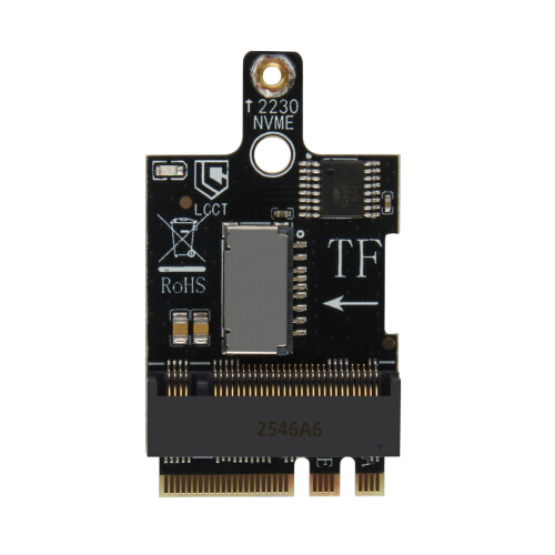 M.2 Key A E To M.2 NVME Conversion Board With Additional Card