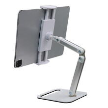 Support de moniteur Portable en alliage d'aluminium, bras-Blanc