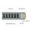Convertisseur M.2 vers SATA3 efficace avec surveillance visuelle 6