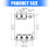 5 Port Full 10/100M Switcher Module Header RJ45-standard B 4