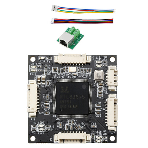 Space Saving 4 Port Gigabit Ethernet Switches For Data-A 2