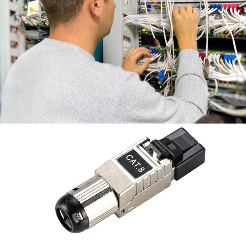 Industrial Strength Cat8 Networking Plug Enhances-6pcs/set 2