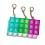 6 Cell Transparantie Sleutelhanger Sleutelhanger-transparant 5