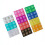 Clavier transparent à 6 touches, jouet pour-vert transparent 6