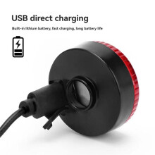 Jazda na Rowerze Nocą  Bike Safety Mountain Bike Lights Outdoor Riding Equipment Taillight