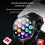 VP30 Ceas inteligent Android 4G LTE Ecran AMOLED de 1,75 inci Procesor Quad-Core 3GB + 32GB Cameră Ceas inteligent 4