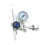 Argon Flow Meter Argon Regulator Meter Mig Tig 0-25 MPa, Standard Flow Meter, Welding Device, Argon Pressure Reducer 1