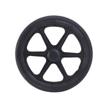 Wheelchair Wheels with ShockAbsorbing and AntiSlip Solid Tires, Quiet Rolling, Fit Electric Wheelchair Replacement