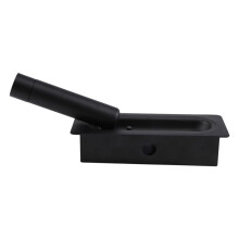 Room Led Lamp Headboard Wall Light Sconce Bed Side Reading Light Recessed Automatic Wall Lamps,Black