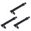 3X L-Shape  Double  Socket Wrench Suitable for Routine Screwdriver Bits Utility Tool 1