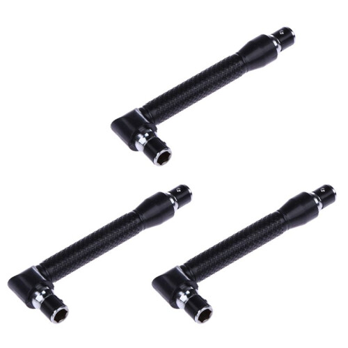 3X L-Shape  Double  Socket Wrench Suitable for Routine Screwdriver Bits Utility Tool