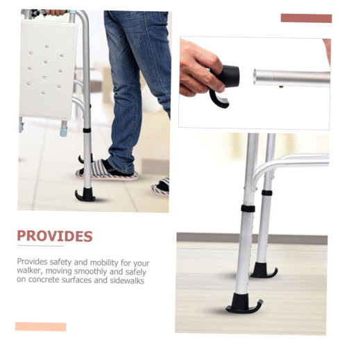 6pcs Walker Ski Glides with Slip‑Resistant Tips for Smooth Movement and Easy Installation 2