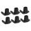 6pcs Walker Ski Glides with Slip‑Resistant Tips for Smooth Movement and Easy Installation 1
