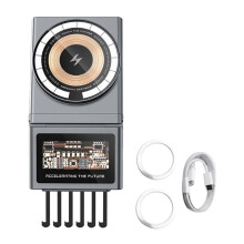 Autotelefoonhouder 15W Magnetische Draadloze Oplaadstandaard voor -Ondersteuning voor Autotelefoonoplader voor  Model 3 Y