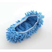 2 in 1 Microfiber Cleaning Slippers for Home, Removable Mop Shoe Covers with Elastic Fit