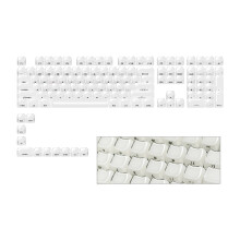 MAO – jeu de capuchons de touches à profil ergonomique,-Blanc