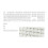 119 Key MAO Profile Jelly Kitten Head Keycap Set Side-White 1