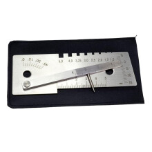 Jauge de Qualité Industrielle, Hauteur 0-5 Mm, Outils de Soudage Multifonctions, Outils de Mesure à 45 Degrés