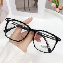 Blue Light Blocking Reading Glasses with HD Lens, Lightweight TR90 Retro Transparent Frame for Women and Men