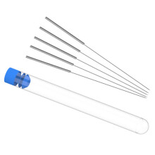 5PCS Roestvrijstalen Mondstukreinigingsnaalden MK8E 3D-Mondstuk 3D-Drukmondstukreinigingsstaalnaald 0,4 Mm Boor